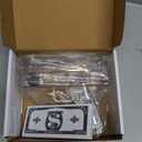 Money Gun(Transparent), Dollar Gun,Make It Rain Money Spray Gun for Birthday Wedding Party, Night Club with 100 PCS