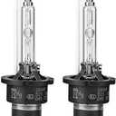 Headlamp D2S Bulbs Compatible with RL TL Type S 2012 2015 33116 SL0 003 High Brightness Aluminum Alloy Headlight Replacement for Enhanced Night Driving