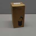 Upgrade Makeup Brush Holder Organizer with Lid, Automatic Lifting Dustproof Makeup Brushes Organizer with 4 Compartments for VanityCosmetic Storage for Dresser Countertop and Bathroom (White Gold)