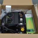 BioGreen Electric Greenhouse Heater & Fan with Digital Thermostat PALMA | 1500 Watts, 5100 BTU/ hr | 5800 ft³/ h Air Circulation -58 to 210.2°F | Stainless Steel | Spraywater Proof