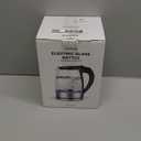 AZEUS Fast Boil Electric Water Kettle, 1.8L Large Capacity with Auto Shut-Off and Boil-Dry Protection, BPA-Free Borosilicate Glass &Stainless Steel (1.9 Quarts)