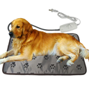 Dog Heating Pad Waterproof Pet Heated Mat, Cat Heating pad, Puppy Heating pad for whelping Box Outdoor Dog House,Easy Clean, 17×18 inch