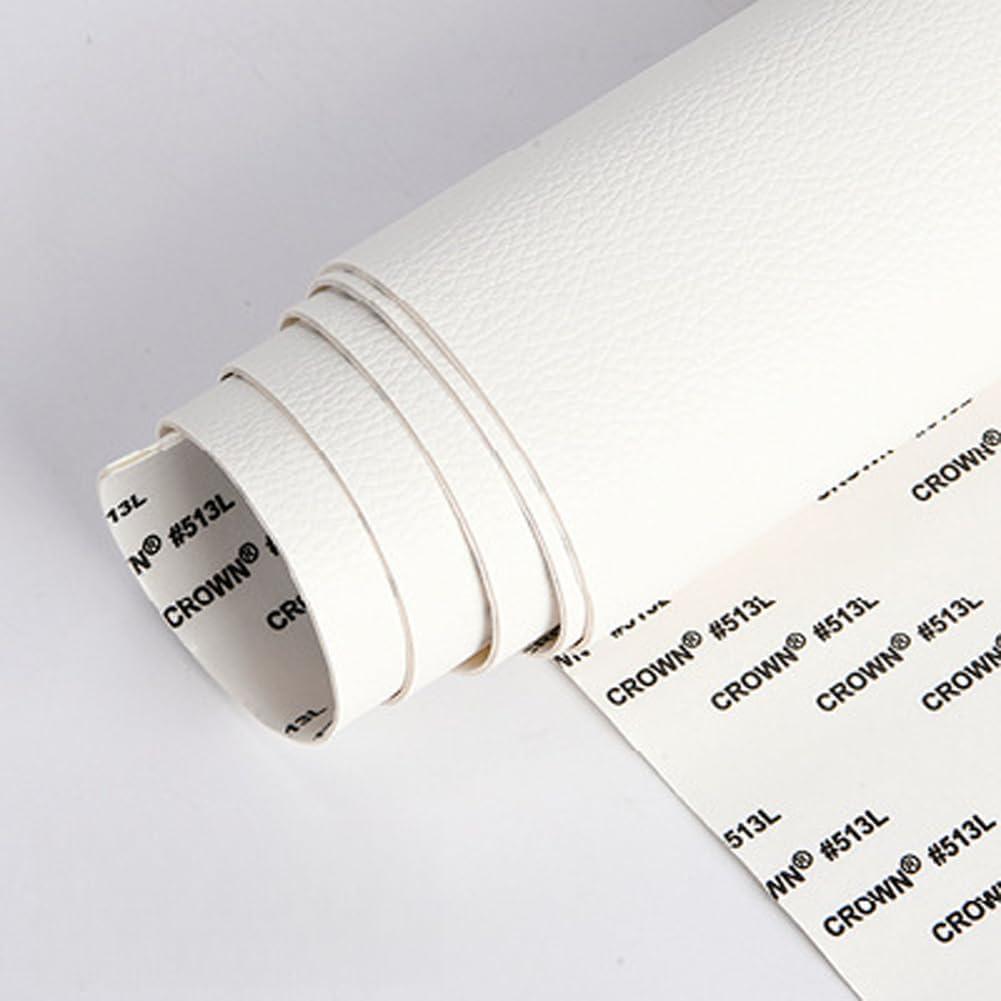 Leather Repair Patch Tape for Couches,Self Adhesive Leather Repair,Vinyl Repair Tape for Sofa,Furniture,Car Seats,Cabinets,Wall,Handbags,Chairs (White,15.75"47.24")