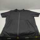 Post Mastectomy Zip Up Shirts with Drain Pockets Surgery Recovery Must Haves Clothing Comfy Short Sleeve Shirts (XX-Large, Black)