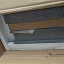 Haotian Shoe Storage Bench with Cushion, Grey Narrow Shoe Rack for Entryway, Small Shoe Cabinet with Flip-Drawer, Closet Hallway Mudroom FSR82-L-HG
