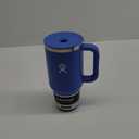 Hydro Flask 40 Oz Travel Tumbler with Handle, Lid and Straw - Insulated Stainless Steel in 40 Oz Cascade Blue