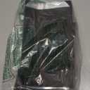 EUSOAR Aluminum Foil Bags for Hot Food, 100pcs 4.7"x8.6"x1.6" Black Grease Bag Disposable, Hamburger Wrappers Foil for Hot Food, Bakery Cookies, Treats, Snack, BBQ Take-Out