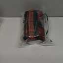 Handlebar Bike Bag  Water-Resistant Hard Shell with Quick-Access Zipper, Side Mesh Pockets, and Spacious Storage  Ideal for Cycling, Commuting, and Adventure Rides (Red) (Rust)