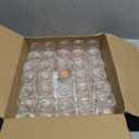 Encheng 4 oz Glass Jars With Airtight Lids And Leak Proof Rubber Gasket,Small Mason Jars With Hinged Lids For Kitchen, Mini Spice Jars With Twine And Tags Labeling 30 Pack