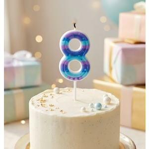 8 Birthday Candle