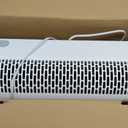 shinic Window Fan with Reversible Airflow, 4 Speeds, Thermostat Remote Control, Weather Resistant, Quiet Window Fan, 6 Spacer Blocks, Fits 26.0" - 39.7" Window, for Home Bedroom Kitchen Office, White
