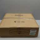 VOLISUN Low Profile Ceiling Fans with Lights and Remote, 19.7in Fandelier Ceiling Fan Flush Mount, 3000K-6500K Smart Bladeless LED Fan Light, Gold Modern Ceiling Fans with Lights for Bedroom