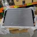 DNA Motoring OEM-RA-13505 1-Row Aluminum Core Radiator Compatible with 13-16 GL350 GL63 AMG,23-7/16" W X 21-5/8" H X 1" D,1-1/2" Inlet / 1-1/2" Outlet