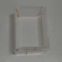 OVNTHYK Acrylic Risers 10 Pcs (2 Sets)  Large Display Risers, Clear Perfume Organizer Stands for Figures, Jewelry, Decorations, Cupcakes & Dessert Table Display