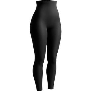 SHAPERMINT High Waisted Tummy Control Compression Leggings for Women - Petite to Plus Size Womens Leggings Non See Through (X-Large, Blue)