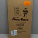 SmartSign 25 x 12 inch Caution - Maintenance Work In Progress Two-Sided Folding Floor Sign, Digitally Printed Polypropylene Plastic, Black and Yellow