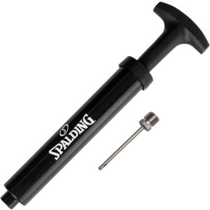 Spalding Sports Ball Pump Kit | Ideal for Basketball, Volleyball, Football, Soccer Ball & Rugby Ball | Complete Hand Pump Kit with Needles
