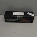 Flame Diffusers 7 Colors USB Portable Humidifier, Colorful Flame Effect, Humidifying and Scenting Function, Easy for Room Bedroom Office[Black]