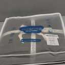 MooMee Bedding Sheet Set 100% Washed Cotton Linen Like Textured Breathable Durable Soft Comfy (Solid Olive Green, Queen)