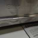 Elite Gourmet EWM-6122 Dual 2 x 2.5 Qt. Trays, Buffet Server, Food Warmer Temperature Control, Clear Slotted Lids, Perfect for Parties, Entertaining & Holidays, 5 Qt Total, Stainless Steel