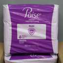 Poise Incontinence & Postpartum Pads for Bladder Leaks, 5 Drop Maximum Absorbency, Long Length, 84 Count, Packaging May Vary