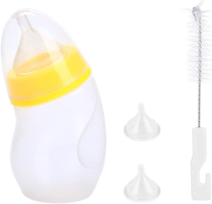 Professional Pet Feeding Bottle for Kitten Puppy Small Animals - 180ML, Random Color