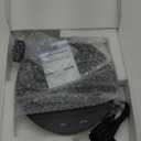 Digital Wall Clock with Large LED Display, Date, Temperature, Auto-Brightness | Small [PLUG-IN] Clock | Modern Electric Wall Clock for Bedroom, Classroom, Living Room, Home, Office, Farmhouse - Blue