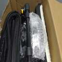 33 Inch Collapsible Travel Dog Crate for Medium Large Dogs, Portable Dog Crate 4-Door Foldable Soft Kennel with Durable Mesh Windows for Indoor & Outdoor Travel, with Storage Bag, Black