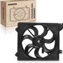 A-Premium Engine Radiator Cooling Fan Assembly | Compatible with Select Kia Models - Rio 2006 2007, 1.6L - Replace# 253801G100