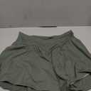 Tongmingyun Women Crossover Shorts Flowy Athletic Butterfly 2 in 1 Shorts with Pocket High Waist Running Workout Skorts (X-Small, Army Green)