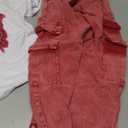 Girls Clothes 2PC Summer Outfits Bow Short Sleeve T-shirts and Elastic Waist Shorts Set Kids Clothes Girls, 7-8T