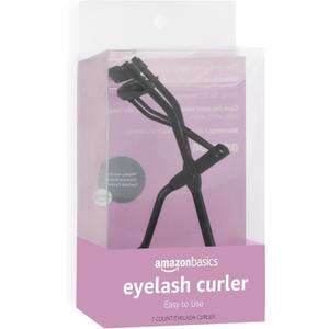 Amazon Basics Eyelash Curler, Black (Pack of 1)