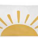 Boho Cute Sun Sunshine 20x54 Body Pillow Cover, Boho Sunshine Nursery Decor, Kids Room Decor, Modern Horizontal Sun Sunset Sunrise Decorative Long Body Pillow Cases for Bed Couch
