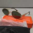 livho 2025 Trendy Oval Sunglasses - Stylish Polarized Shades for Everyday - Retro Metal Frames