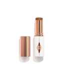 Charlotte Tilbury Unreal Skin Tint & Sheer Glow Hydrating Foundation Stick - Cream Foundation Makeup with Sheer-to-Light Coverage & a Buildable Formula - Blurring, Smoothing & Nourishing