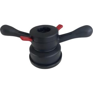 (36 x 3mm Wheel Balancer Quick Wing Hub Nut Set for Tire Balancing Machine, Quick-Release Tool, Shaft Diameter 36mm, Pitch 3mm