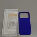 GONEZ Magnetic for iPhone 17 Pro Case, Compatible with MagSafe, [Screen Protector + Camera Lens Protector], Liquid Silicone Anti-Scratch Shockproof Protective Phone Case 6.3 inch, Cobalt Blue