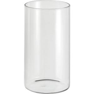PATIKIL Clear Glass Cylinder Vase, 5.9" Tall and 3.1" Dia, 650 mL Capacity, Modern Tabletop Vase for Home Decor, Wedding Centerpieces