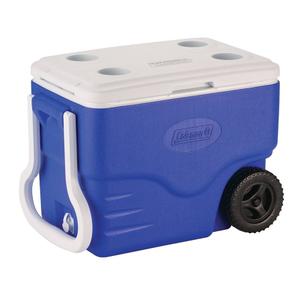Coleman Cooler, Wheeled, 40 Quart, 59 Cans 