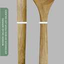 CULINARY ELEMENTS Wood Culinary Elements Salad Servers, 1 EA
