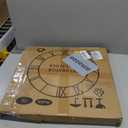 1st owned Large Wall Clock Silent Non-Ticking Roman Numerals Vintage Battery Operated (24 inch,18inch,16inch) Farmhouse Wall Clock for Living Room, Bedroom, Kitchen, Cafe Decor-Gold 47CM