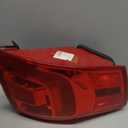Tail Light Assembly Outer Compatible with 2011-2018 Volkswagen Jetta Left Driver Side Taillight w/o Rear Fog Lamp Replace 5C6945095D (Halogen Type)