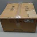 36" Dimmable Black Fandelier Ceiling Fans with Lights and Remote Modern Retractable Blade Chandelier Ceiling Fan for Bedroom Dinning Room Living Room