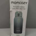 Momcozy Portable Milk Warmer for Travel  Dual Heating Modes for Breast Milk & Water, Portable Bottle Warmer with Fast Heating & Long Battery Life, 17 Ounces Large Capacity to Meet Your All-Day Needs