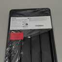 Lifewit Silverware Drawer Organizer, Expandable Utensil Tray for Kitchen, BPA Free Flatware and Cutlery Holder, Adjustable Plastic Storage for Spoons Forks Knives, 8.5-14 x 12", Black