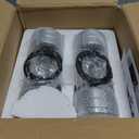 Northdeer Steel Dumbbells Ultracompact & Adjustable Chrome Dumbbell with Foam Handles 5lb 10lb 15lb 20lb 30lb 50lb Home Gym Workout (Choice of Size)