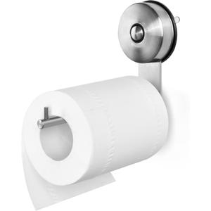 Toilet Paper Holder - JOMOLA Vacuum Suction Cup Toilet Paper Holder Bathroom Tissue Paper Stainless Steel Holder Toilet Paper Roll Dispenser Brushed Finish