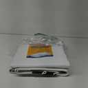 FoundGo Heavy Duty Tarps 16mil, Super Thick Tarp Cover Waterproof Poly Tarpaulin with Grommets UV Resistant for Canopy, Roof Tent, Boat, Patio, RV, Pool or CampingWhite, 9X 12