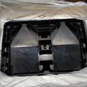 iTouchless 60 Liter / 16 Gallon Rectangular Dual Compartment Kitchen Trash Can & Recycling Bin, Odor Filter, Soft-Close, Hands-Free Step Pedals, Color-Coded Buckets, Smudge-Resistant Stainless Steel