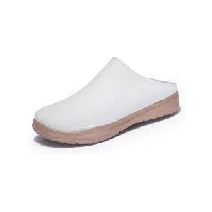 Lightweight Slip-On Clog Shoes for Women & Men – Breathable Knit Upper, Soft Cushioned Sole, Indoor Outdoor Comfort Mules Size 38